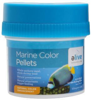 Elive Color Marine Pellet Food 3.5z