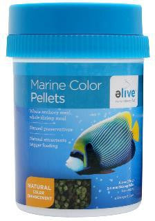 Elive Color Marine Pellet Food 6z