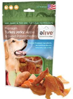 Elive USA Dog Turkey Jerky Medley 5oz