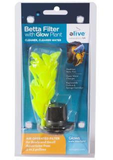 Elive Betta Filter w-Glow Plant