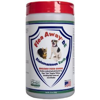 Flea Away Diatomaceous Flea-Tick Powder 12Z