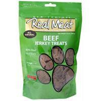 The Real Meat Company Dog Jerky Treats Beef 12 oz.