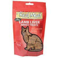 The Real Meat Company Cat Jerky Lamb-Liver 3 oz.