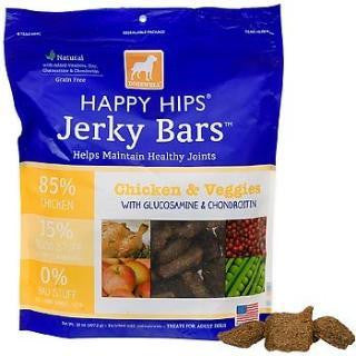 Dogswell 32 oz. Happy Hips Jerky Bars Chicken & Veggies