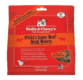 Stella & Chewy's Freeze-Dried Stella's Super Beef Meal Mixers - 9 oz.