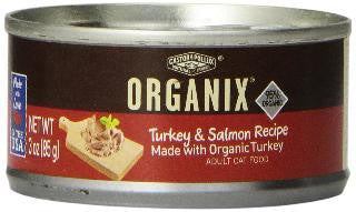 Castor & Pollux Organix Turkey & Salmon 24-3 oz.