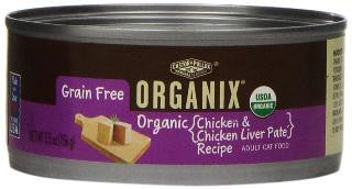 Castor & Pollux Organix Chicken & Liver Pate 24-5.5 oz.