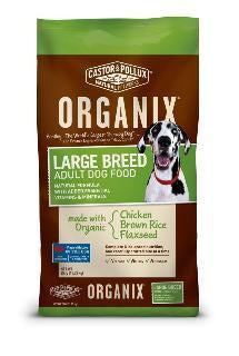 Castor &amp; Pollux Organix Large Breed Adult 25 lb.