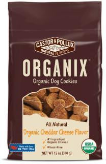 Castor & Pollux Organix Cheese Dog Treat 12 oz.