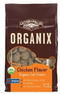 Castor & Pollux Organix Chicken Treat Cat 2 oz.