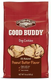 Castor & Pollux Good Buddy Peanut Butter Treat Dog 1 lb.