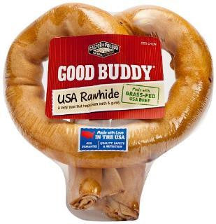 Castor & Pollux Good Buddy USA Rawhide Pretzel 6