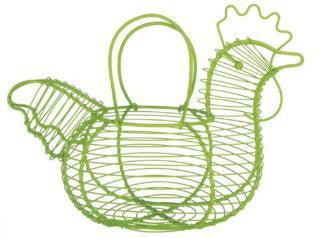 Ware Chicken Shaped Egg Basket