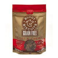 Cloud Star Grain Free Soft & Chewy Buddy Biscuits Dog Treats - Slow Roasted Beef 5oz