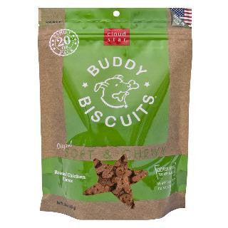 Cloud Star 6-20 oz. Original Soft & Chewy Buddy Biscuits Dog Treats - Roasted Chicken Value Bag