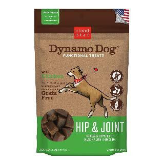 Cloud Star Dynamo Dog Functional Treats: Hip & Joint - Chicken 14 oz.