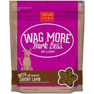 Wag More Bark Lesse Original Soft & Chewy Treats with Savory Lamb 6Z