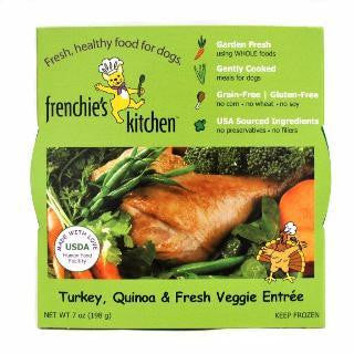 Frenchie's Turkey, Quinoa & Fresh Veggie Entree- Single 7oz