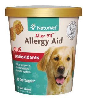 NaturVet Allergy Aid Plus Antioxidants 70 ct.