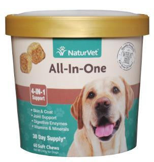 NaturVet All-In-One Soft Chew 60 ct.