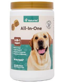 NaturVet All-In-One Soft Chew 120 ct.