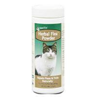 NaturVet Herbal Flea Pet Powder Cat 4 oz.