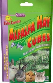 Falfa Cravins Alfalfa Hay Cubes 16oz