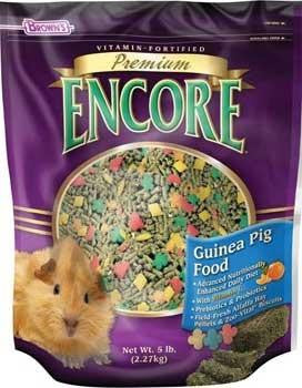 F.M. Brown&#039;s Encore Premium Guinea Pig Food 6-5 lb. Case