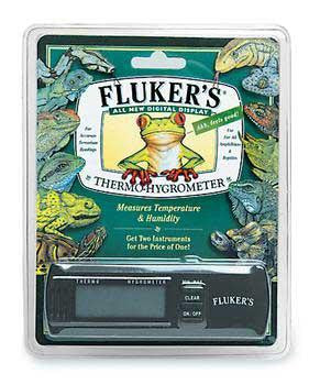 Fluker's Digital Thermometer-Hygrometer