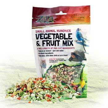 Zilla Reptile Munchies Fruite-Veggie Mix 4 oz.