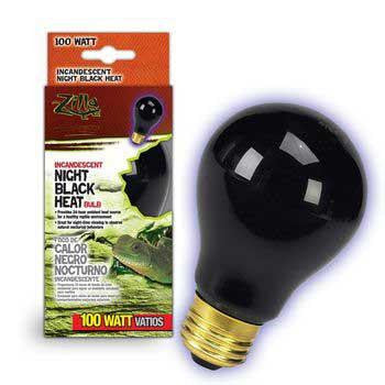 Zilla Night Black Heat Bulb Boxed 100 Watts