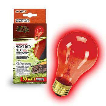 Zilla Night Red Heat Bulb Boxed 50 Watts