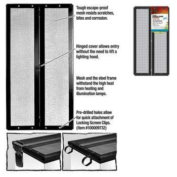 Zilla Metal Screen Scover W-Hinge 20x10