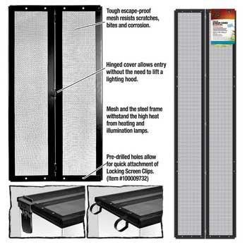 Zilla Metal Screen Cover W-Hinge 48X13