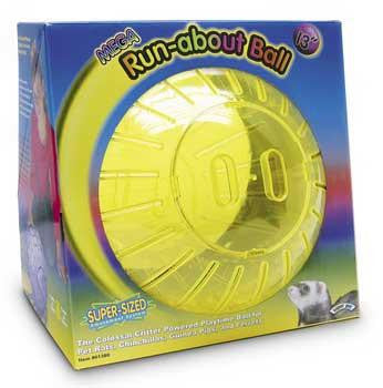 Super Pet Mega Run-About Ball 13In Rainbow