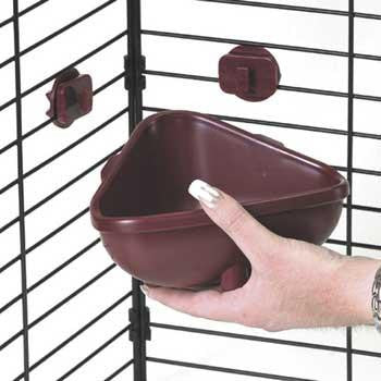 Super Pet Hang-N-Lock Corner Crock