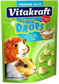 Vitakraft Guinea Pig Yogurt Drops Pouch 5.3z