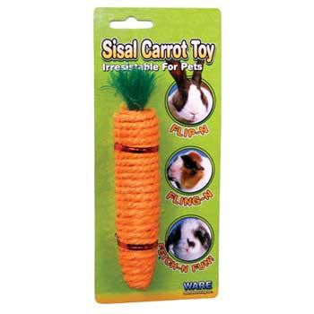 Ware Sisal Carrot Toy Small