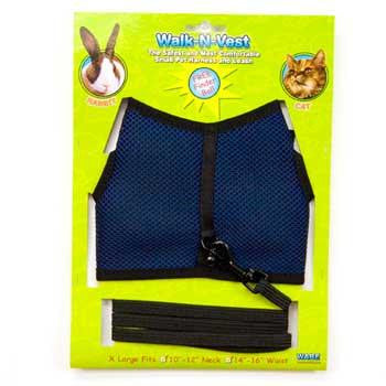 Ware Walk-N-Vest Mesh Harness & Lead Extra Large