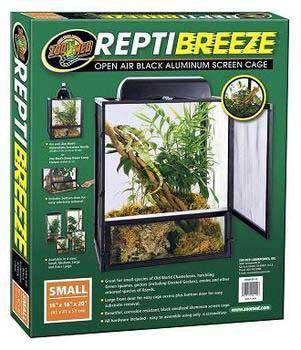 ZooMed Reptibreeze Aluminium Screen Cage Medium