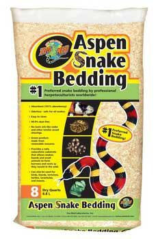 ZooMed Aspen Snake Bedding 8 Qt