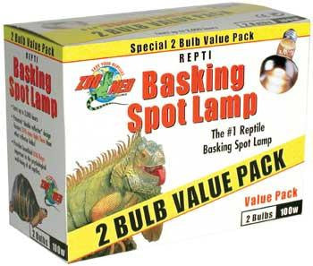 ZooMed Basking Spot Value 2 Pack 75 Watts