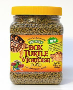 ZooMed Box Turtle-Tortoise Dry Food 20 oz. (Jar)