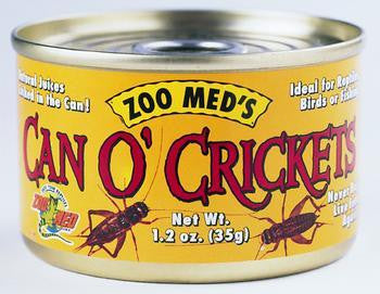 ZooMed Can Of Crickets 60-Can 1.2 oz.