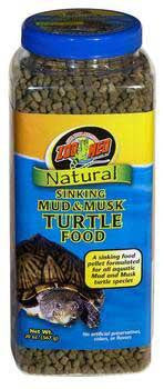 ZooMed Mud & Musk Sinking Aquatic Trutle Food 20 oz.