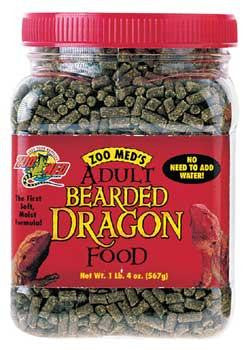 ZooMed Bearded Dragon Adult Soft-Moist Pellet 20 oz. (Jug)