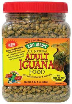 ZooMed Natural Adult Iguana Food 10 oz.